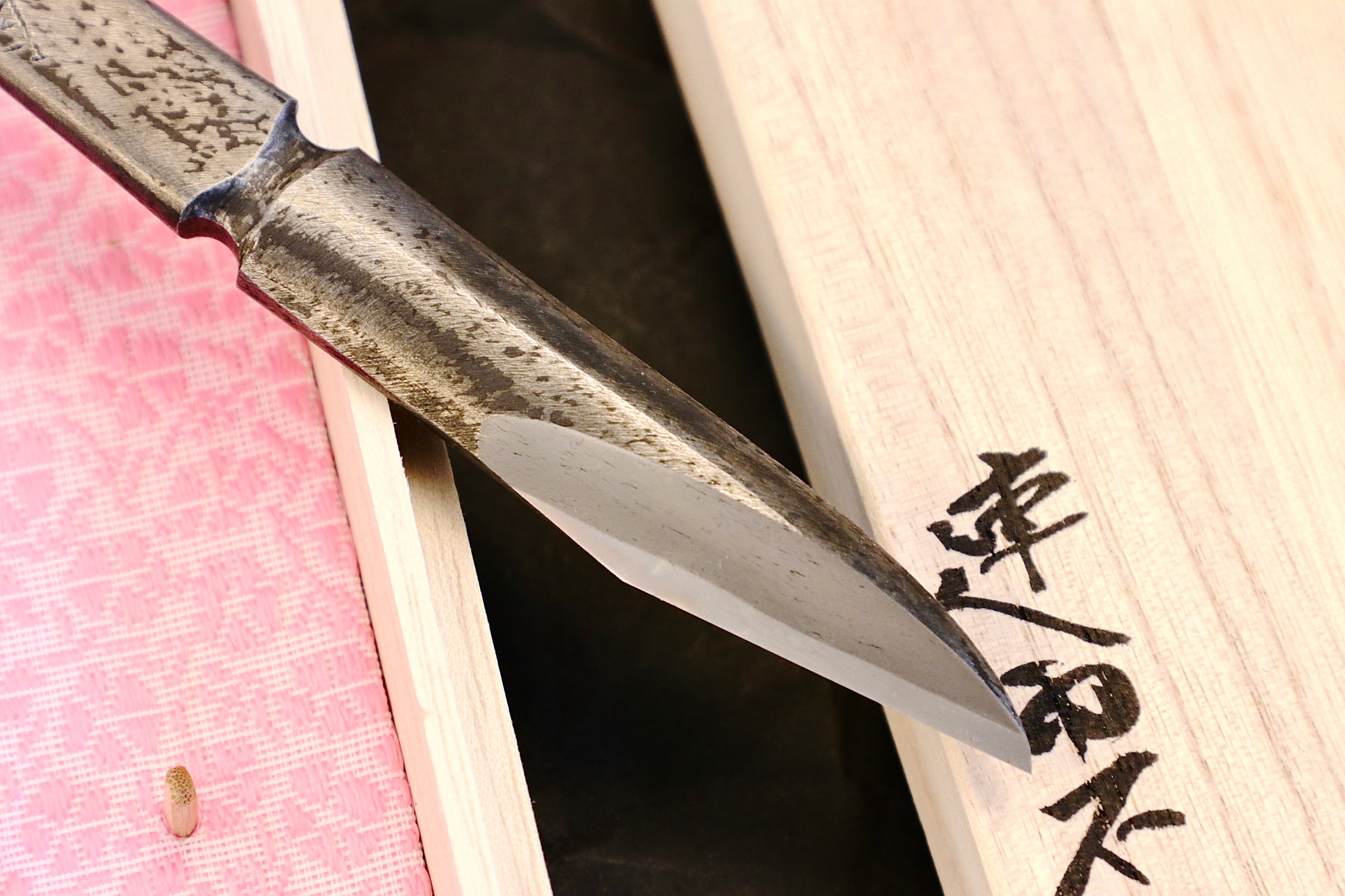 「End Spring」 Kiridashi Knife Right Hand