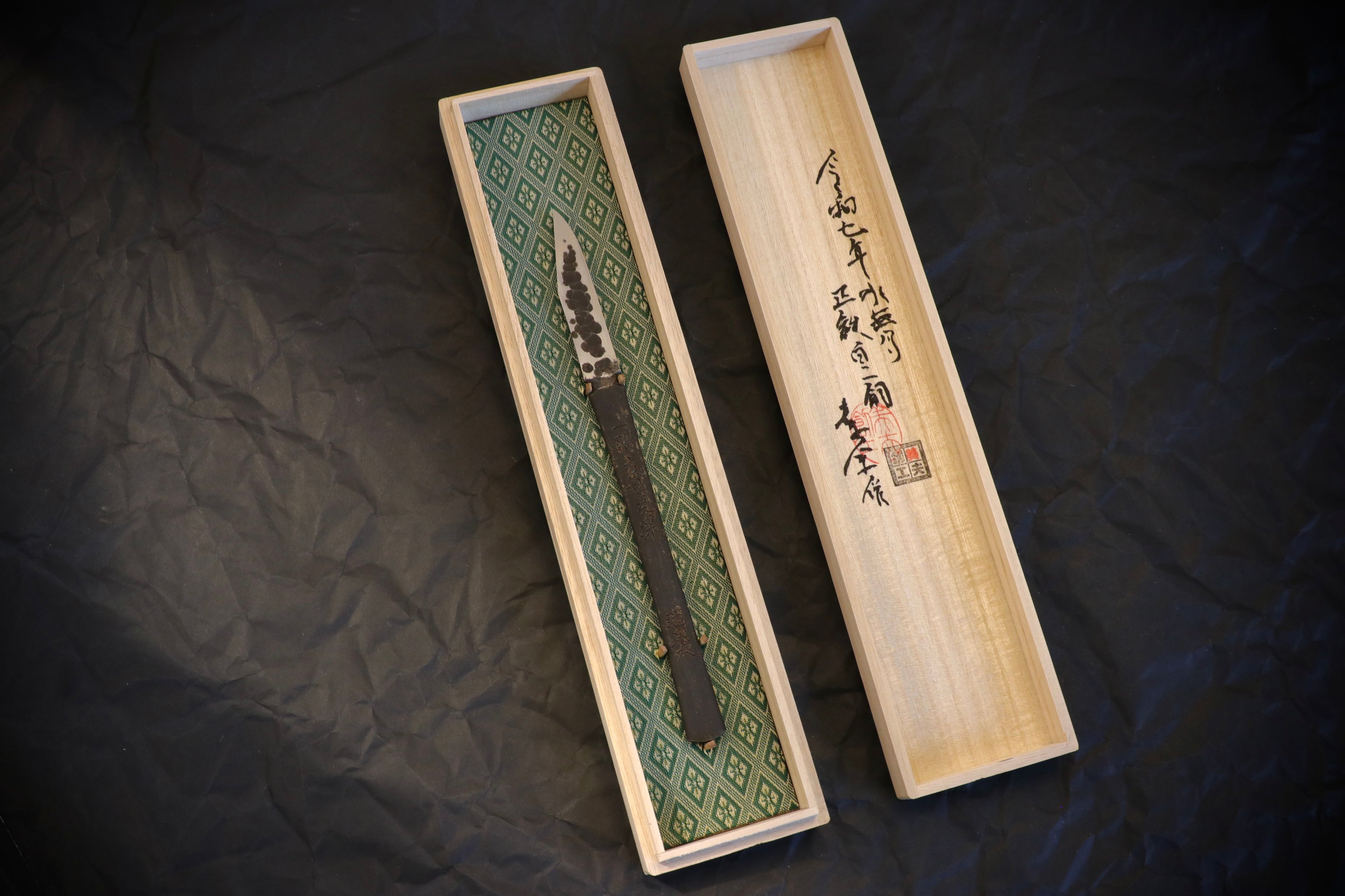 「Deep Summer」 Kiridashi Knife Right Hand